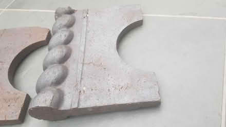 Photo of free 3 blue gray decorative garden edge (HP10 penn) #1