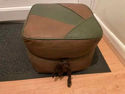 Photo of free Old Pouffe/footrest/child's stool (Brecon LD3) #1