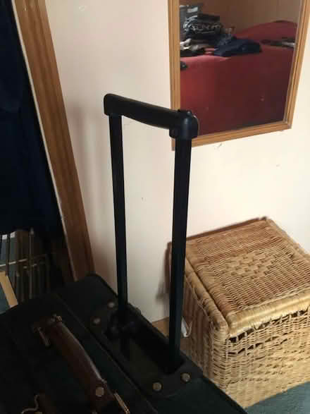 Photo of free Antler Green/tan wheeled suitcase (CV22 - near centre of Rugby) #3