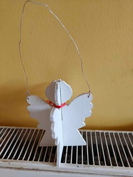 Photo of free Wooden hanging angel (Warrington WA5) #1