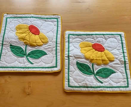 Photo of free Hand-quilted pillow covers (Mill Valley) #1