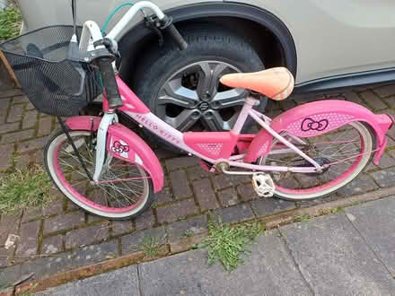 Photo of free Girls bicycle with basket (Latchford) #1