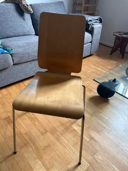 Photo of free 2 Wooden chairs (Plaistow E139LX) #1