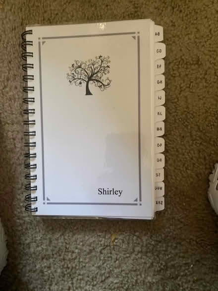 Photo of free Website address and password book (Cary near Reedy Creek schools.) #1