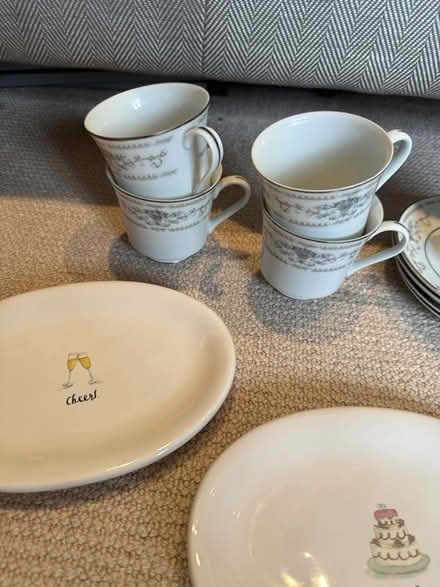 Photo of free Tea cups with plates (Chiswick W4) #3