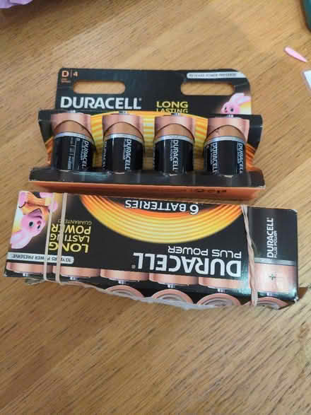Photo of free 9 D batteries 1.5v past BB date (Buckstone EH10) #1