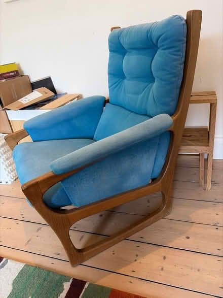 Photo of free Blue armchair (North Road N7) #2
