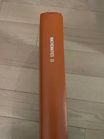 Photo of free Old Mathematics 11 textbook (Kennedy/16th in Markham) #1