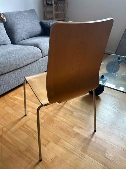 Photo of free 2 Wooden chairs (Plaistow E139LX) #3