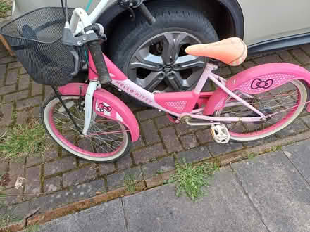 Photo of free Girls bicycle with basket (Latchford) #2