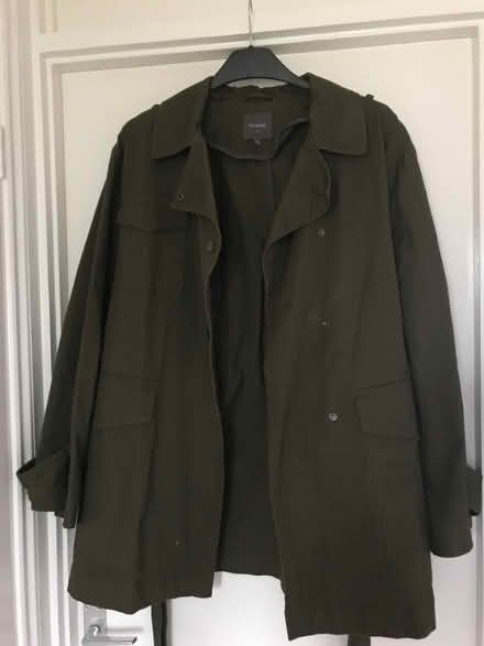 Photo of free Ladies green trench style jacket (Bedford (putnoe)) #1