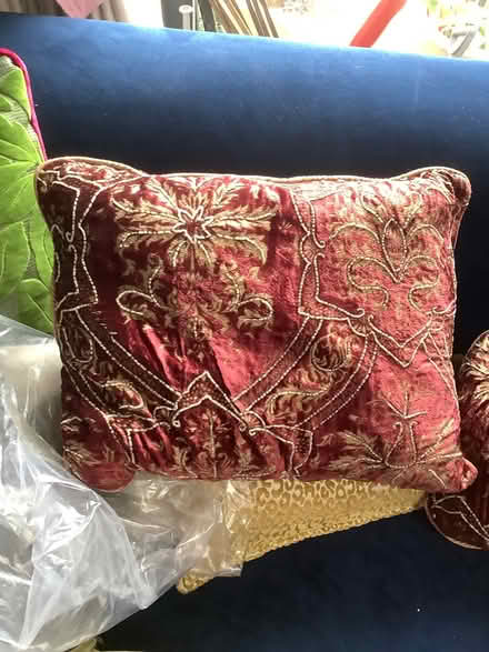 Photo of free Two cushion covers (Thornton heath) #1