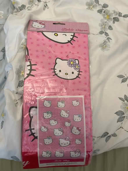 Photo of free Hello kitty party table cloth (East Croydon ( near station )) #1