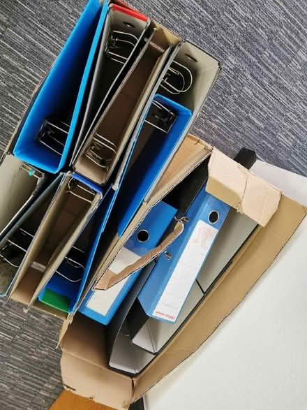 Photo of free A4 ring binder folders (M35 Failsworth, Manchester) #1