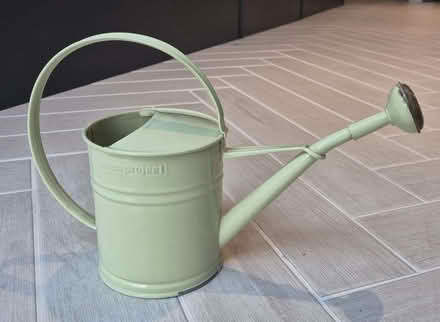 Photo of free Small, green metal Eden Project watering can (North Watford WD24) #1