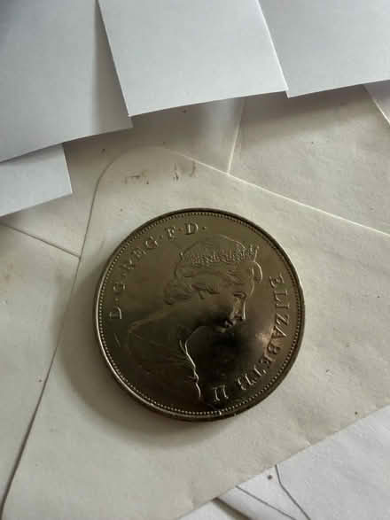 Photo of free 1980 commemorative coin (Westbury Wilts BA13) #1