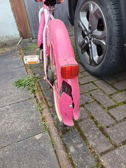 Photo of free Girls bicycle with basket (Latchford) #3