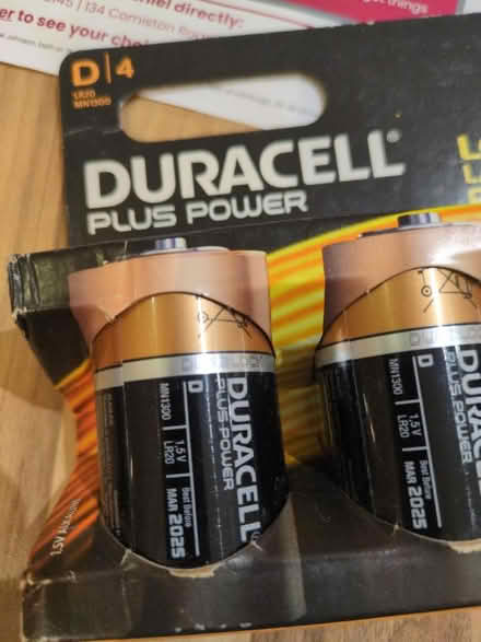 Photo of free 9 D batteries 1.5v past BB date (Buckstone EH10) #2