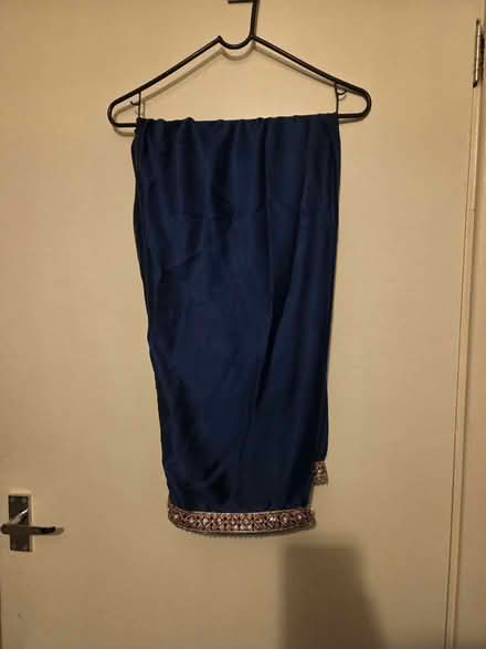 Photo of free Ladies turquoise blue shalwar kameez suit (Round Green LU2) #4