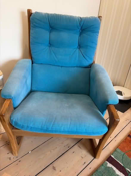 Photo of free Blue armchair (North Road N7) #1