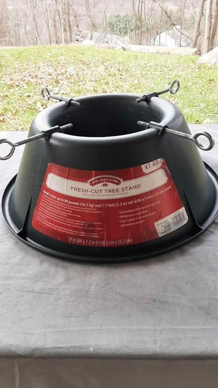 Photo of free Christmas tree stand (In Naugatuck, Ct.) #1