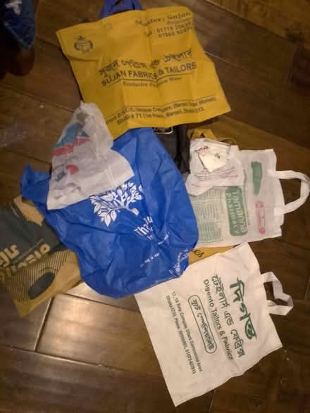 Photo of free Assorted reusable bags (725 Danforth Road) #1