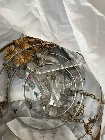 Photo of free Crystal chandelier (Thornton heath) #3