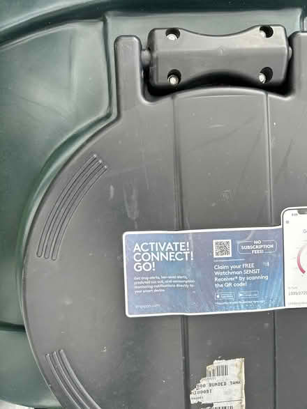 Photo of free 1800 lt heating oil tank (GU28) #3