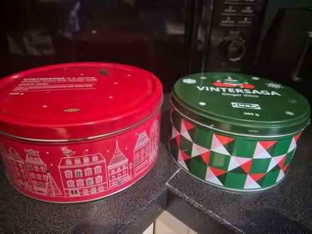Photo of free Biscuit/cookie empty tins (Harlesden NW10) #4