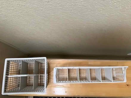 Photo of free 2 utensil holders-storage baskets (1075 Valencia Avenue) #2