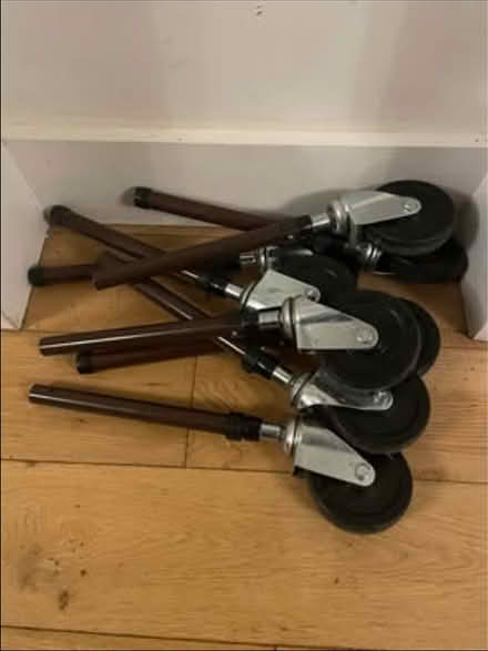 Photo of free 8 Castor Wheels with metal legs (ME13) #2