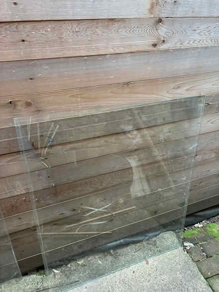 Photo of free 3 panes of glass (Hackney E9) #1