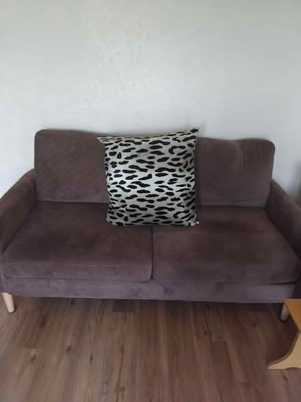 Photo of free Brown sofa and 2 chairs (Morecambe LA4) #3