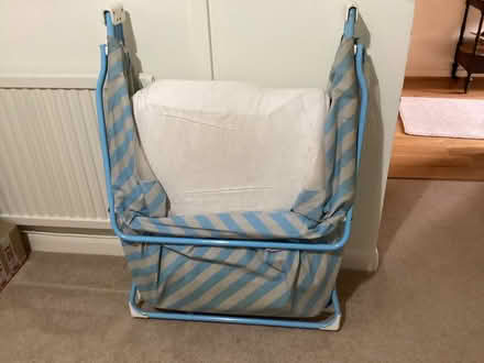 Photo of free large travel cot (mothercare) (Felindre LD7 1YR) #1