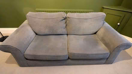 Photo of free 3 seater sofa - grey (Stanstead Abbotts SG12) #3