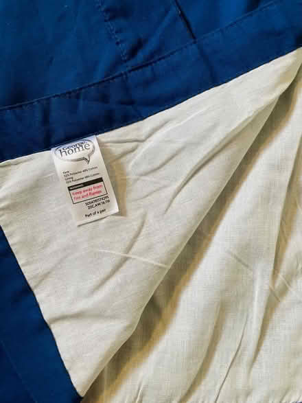 Photo of free Blue curtains (Matfield TN12) #2