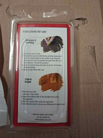 Photo of free Edging strip and touch-up kit (Woodbrook HR5) #4