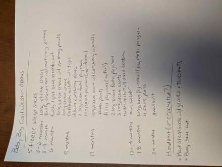 Photo of free Cool weather clothes for baby boy (Plainfield, IL) #1