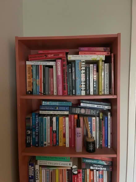 Photo of free Peach coloured Billy bookcase (Walthamstow E17) #3