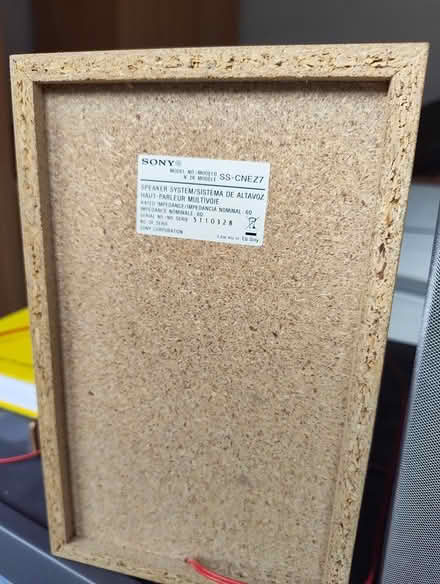 Photo of free Sony Speakers (Chesterton) #1