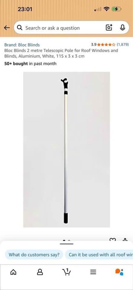 Photo of Roof window pole (Kingsway, GL2) #1