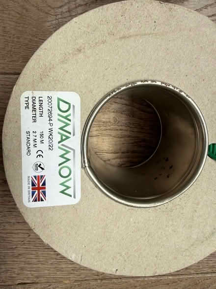 Photo of free Robot mower perimeter wire and pegs (Stanton St John OX33) #1