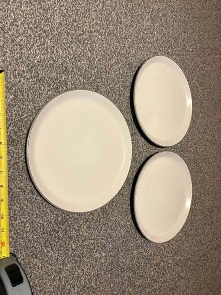 Photo of free Dinner plates in grey (Eastbourne BN21) #1