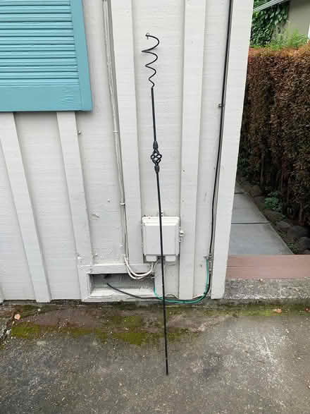Photo of free Iron/metal tiki torch holder (Central Marin) #1