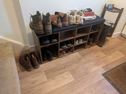 Photo of free Shoe rack with seat (Alpington NR14) #2