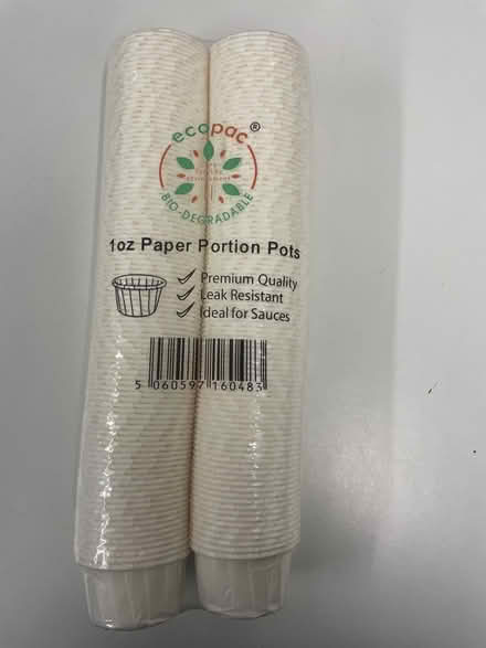 Photo of free Paper portion pots (CT11) #1