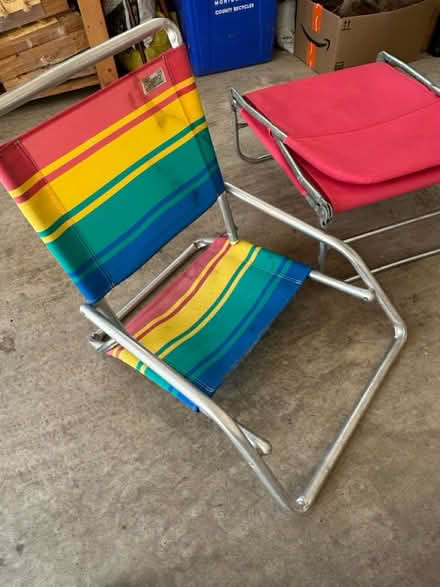 Photo of free Beach chairs (Monrovia - off Bartholows Road) #3