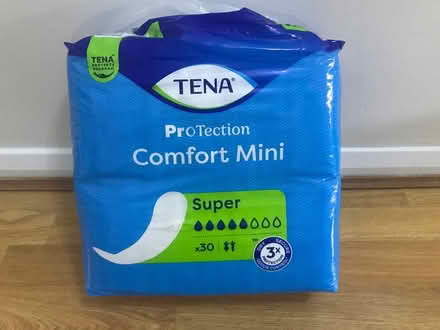 Photo of free Tena pads (Sele Farm, Hertford SG14) #1