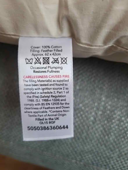 Photo of free Brand New feather cushion pads (Sidcup DA15) #2