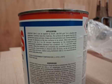 Photo of free Adhesives (Woodbrook HR5) #2